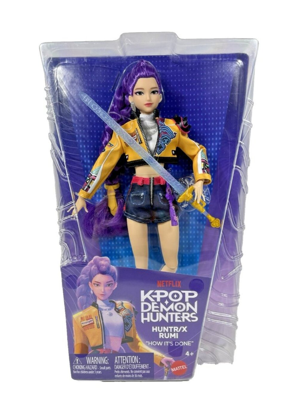 KPop Demon Hunters HUNTR/X RUMI 12" Fashion Doll and Accessories NEW 2026